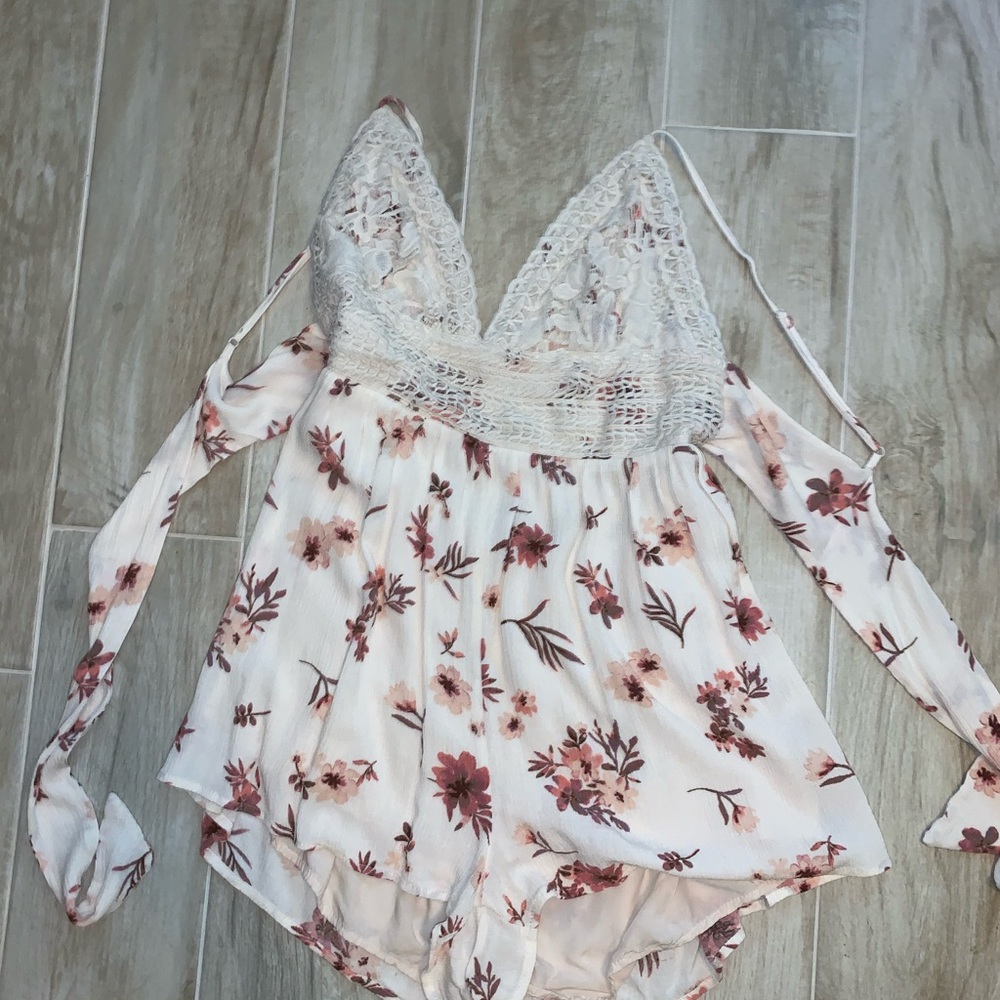 Floral Romper!